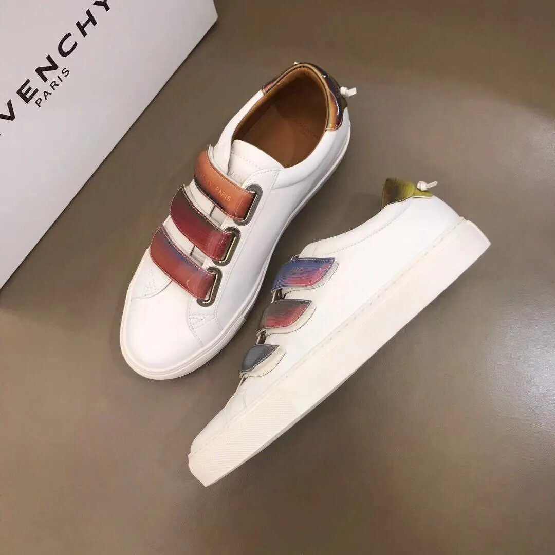 👟👟Ex-factory price 480👟👟 "Glvenc*y" new men's casual shoes, synchronized with counters in 2019. Original factory configuration, original customized cowhide imported from Italy, fully imported original sheepskin lining sheepskin pads, soles: original soles specially provided by the original factory are super comfortable, original factory follow-up goods, 🇫🇷🇫🇷high quality, you can enter and exit the counter at will, welcome to compare and correct size 38-44